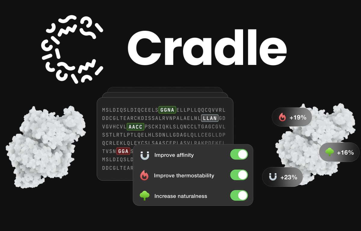 Cradle's AI-powered protein programming platform levels up with $24M in new funding