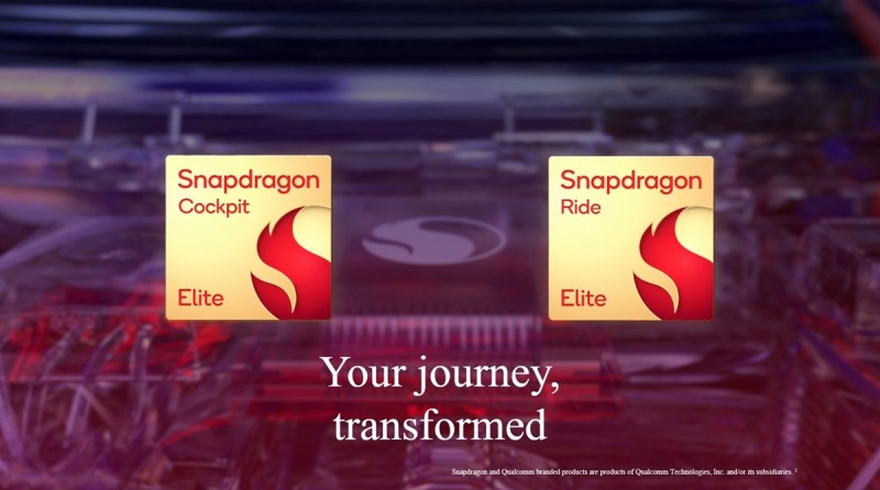 Qualcomm unveiled its Snapdragon platforms for automotive apps.