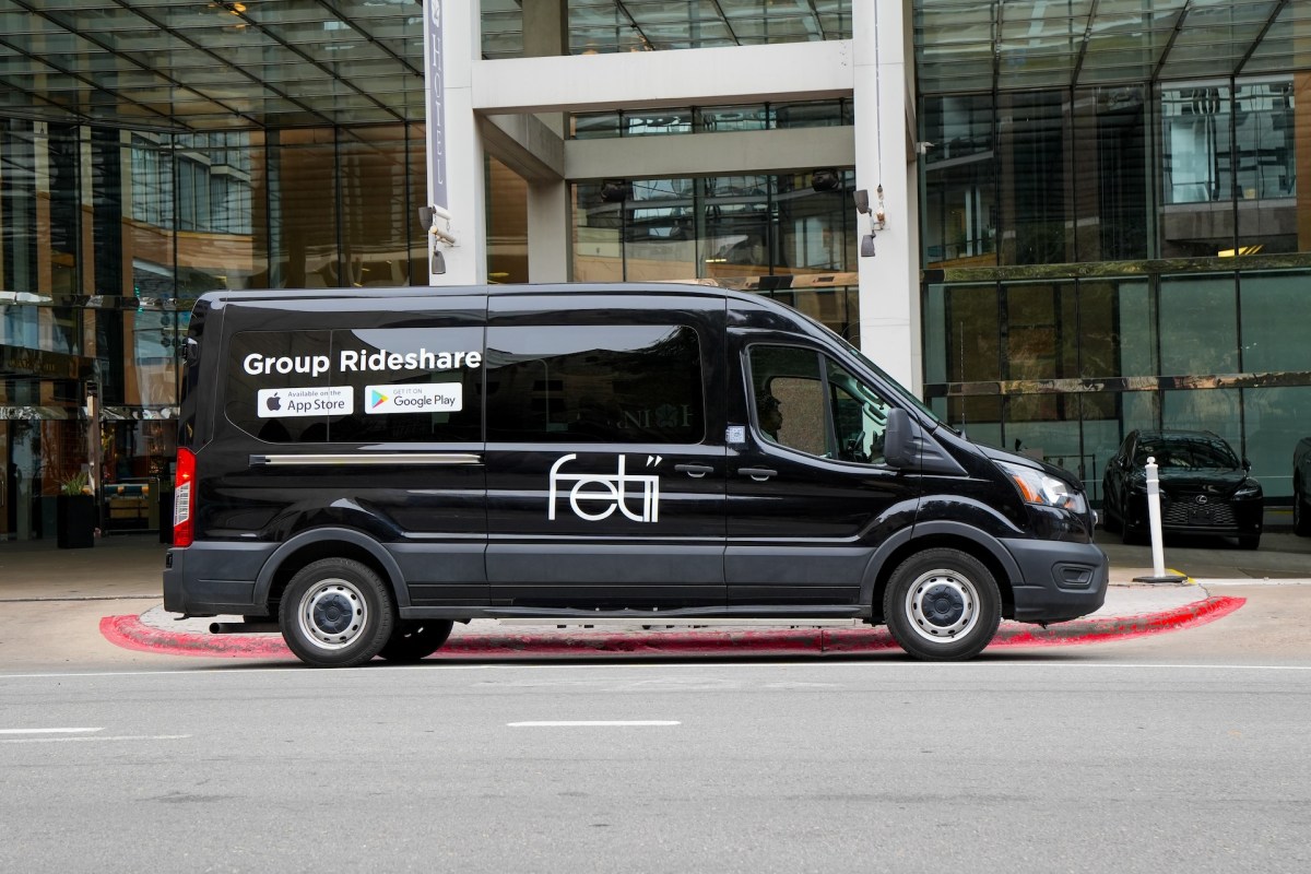 Fetii group rideshare van