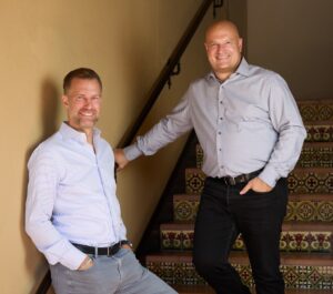 Jens Wiese and Matt Trevithick, managing partners of VC firm Leitmotif